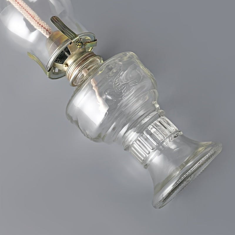 Rustic Retro Glass Oil Lamp - Adrianas Specialty Lamp Shades