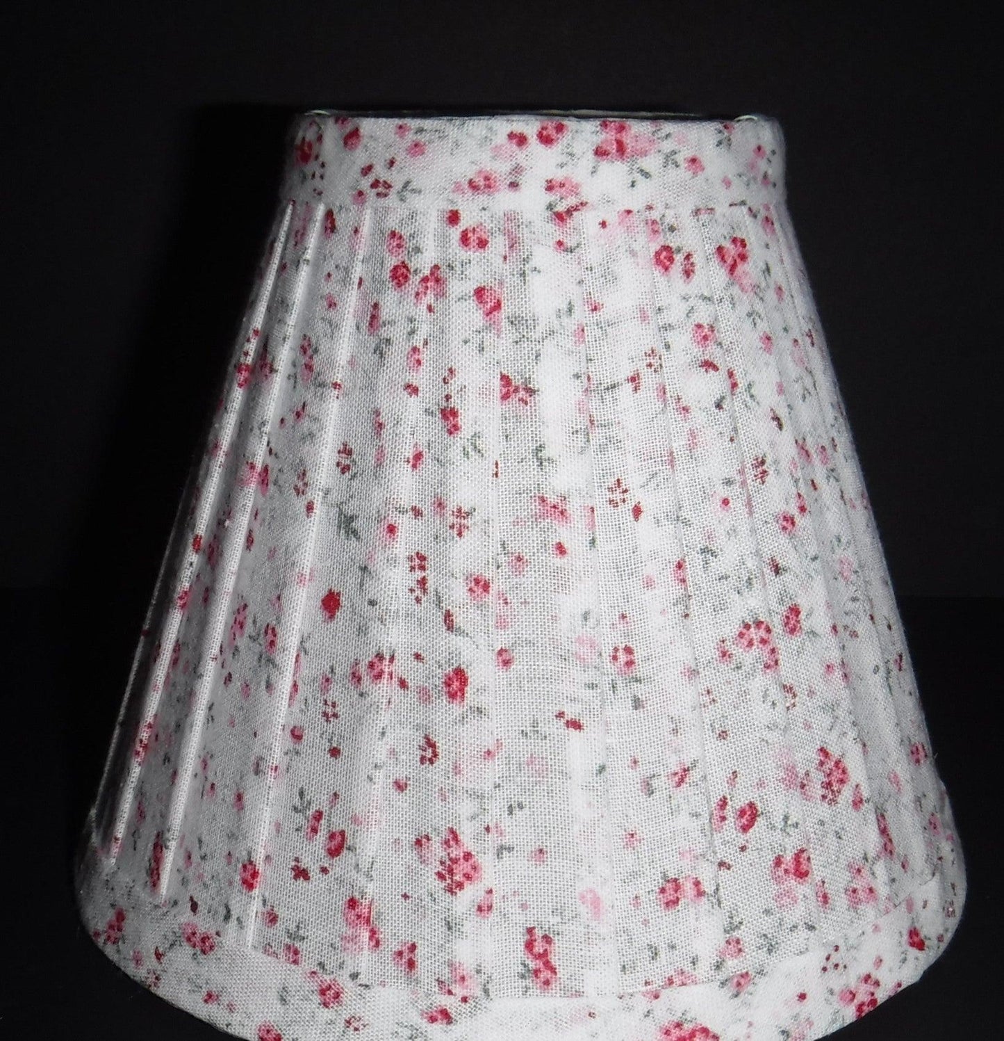 Elegant Rose Chitz Chandelier Lampshade odd-lots Adrianas Specialty Lamp Shades