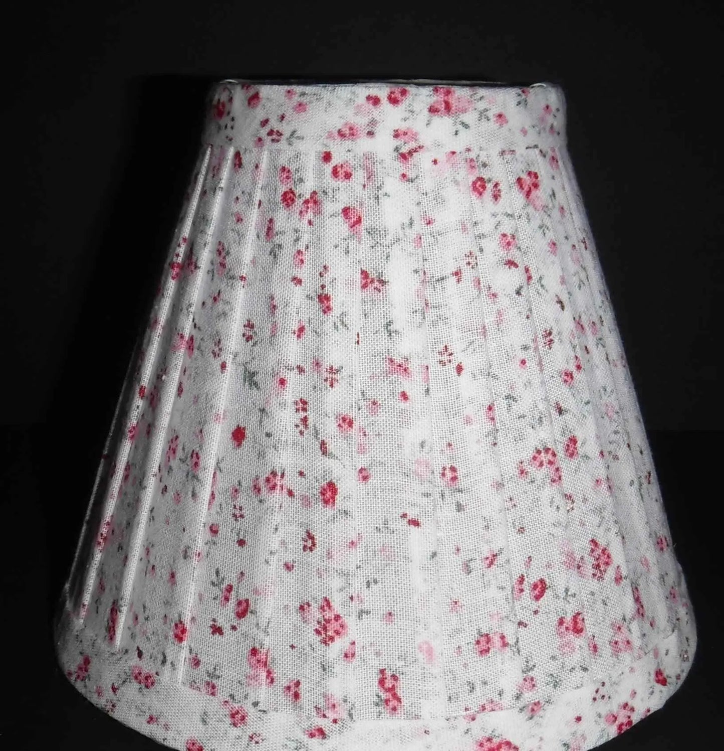 Elegant Rose Chitz Chandelier Lampshade - Adrianas Specialty Lamp Shades