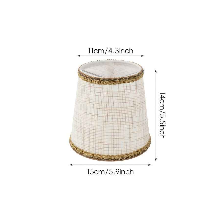 Modern and stylish fabric lampshade, E14 bulb clip bubble lampshade, easy installation, multiple colors available, suitable for bedside lamps, table lamps, floor lamps, wall lights, can be used in living rooms, bedrooms, stud