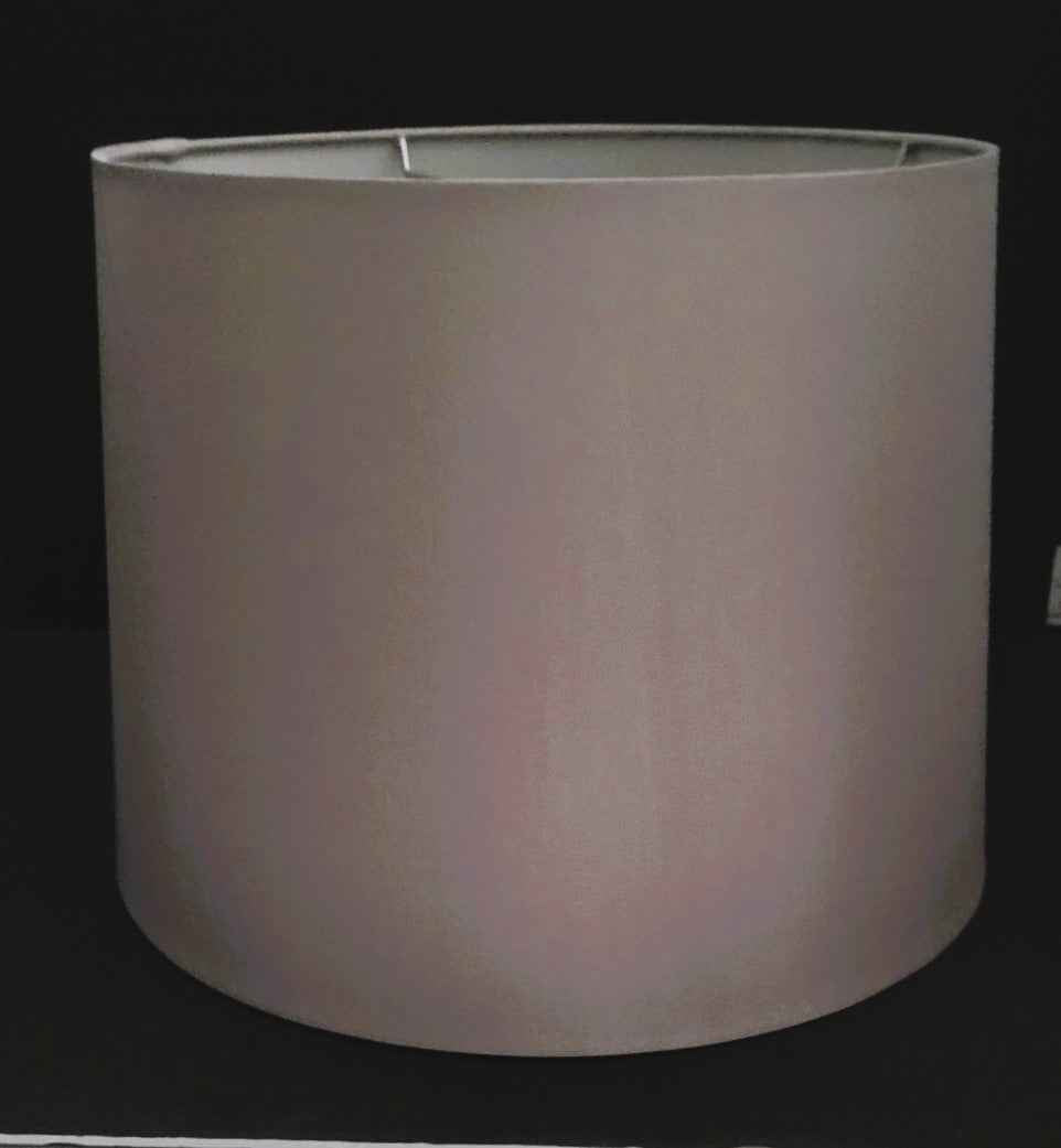 33623 Grey Drum Lamp Shades - Adrianas Specialty Lamp Shades