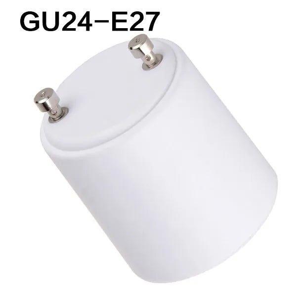 Light Bulb Adaptor Socket Bases Lamp Holder Converter Bulb Socket Extender Lamp Shades Adrianas Specialty Lamp Shades GU24 TO E27 CHINA
