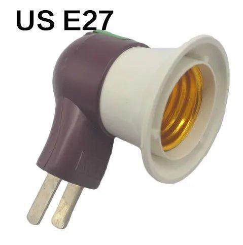 Light Bulb Adaptor Socket Bases Lamp Holder Converter Bulb Socket Extender Lamp Shades Adrianas Specialty Lamp Shades US E27 CHINA