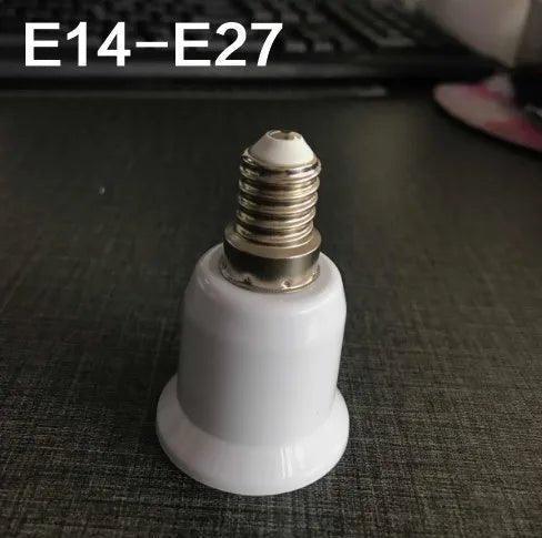 Light Bulb Adaptor Socket Bases Lamp Holder Converter Bulb Socket Extender Lamp Shades Adrianas Specialty Lamp Shades E14 TO E27 CHINA
