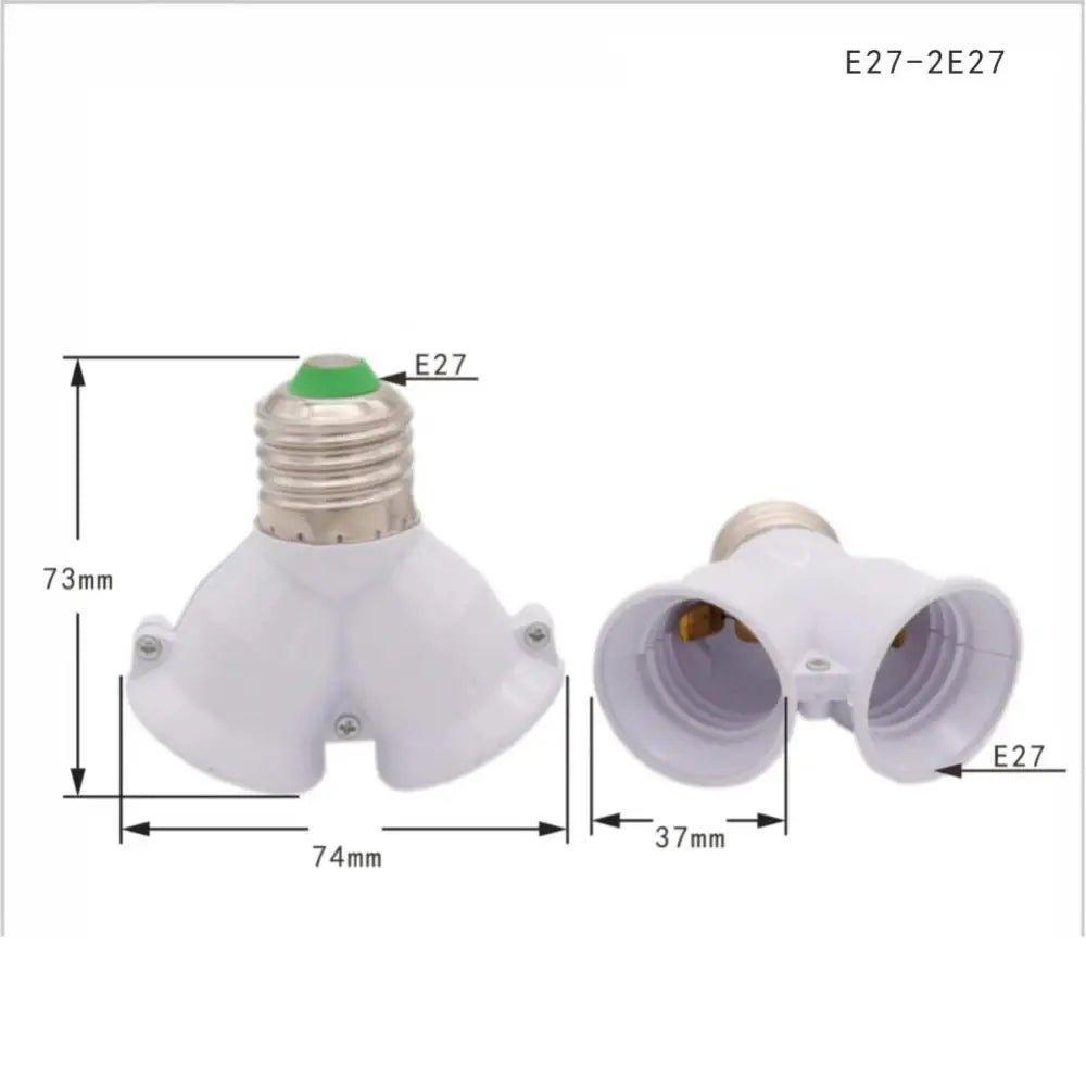 Light Bulb Adaptor Socket Bases Lamp Holder Converter Bulb Socket Extender Lamp Shades Adrianas Specialty Lamp Shades
