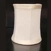 Light Cream Drum Clip-On Shades - Adrianas Specialty Lamp Shades