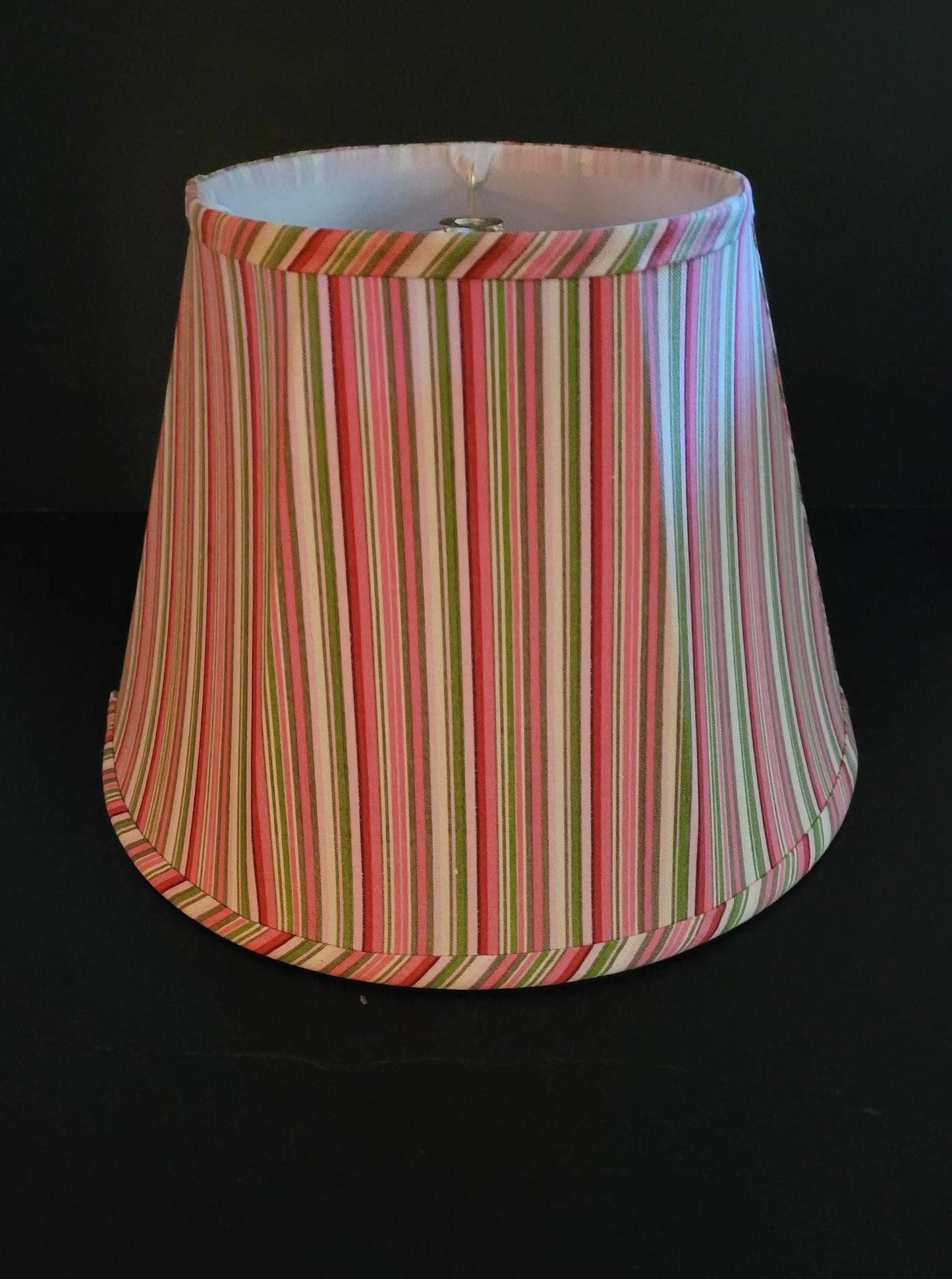 Pin Strip Pink Lamp Shade - Adrianas Specialty Lamp Shades