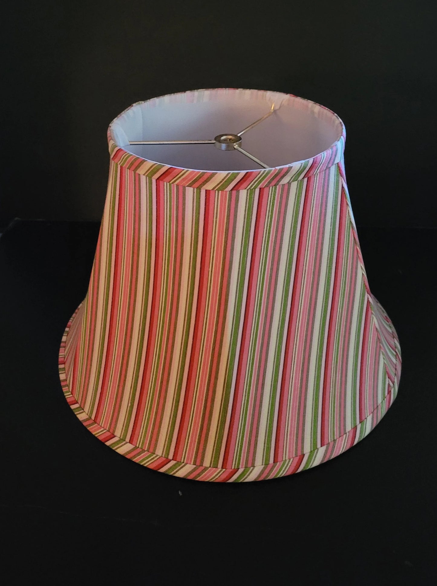 Pin Strip Pink Lamp Shade - Adrianas Specialty Lamp Shades