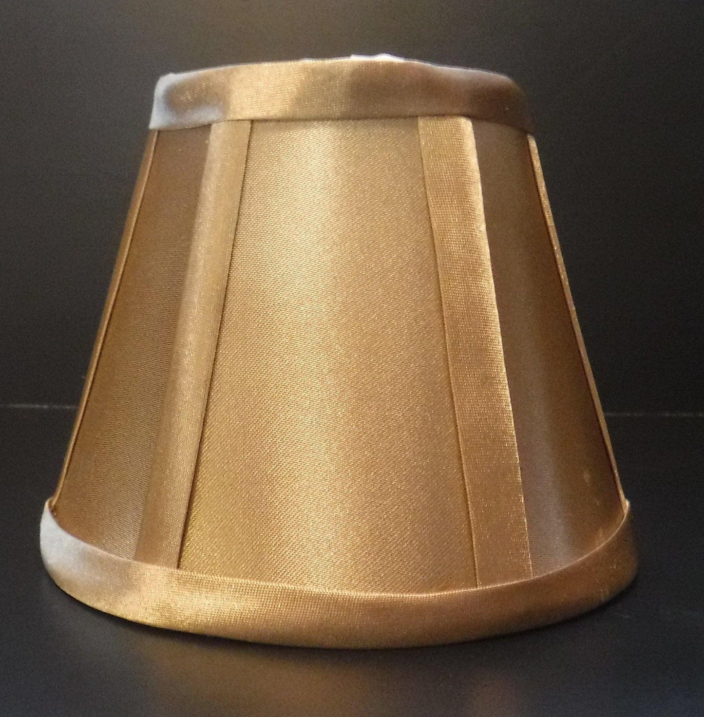 Satin Gold Chandelier with Sateen Lining chandelier lamp shades Adrianas Specialty Lamp Shades