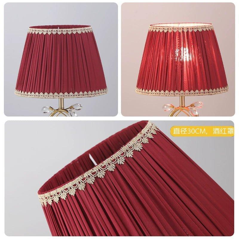 Soft Colored Shirred Lampshade - Specialty Shades