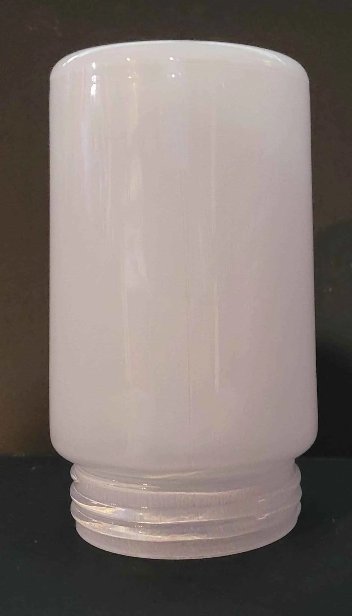 White Opal Screw Fixture - Adrianas Specialty Lamp Shades