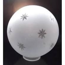 32181 Eight Inch Crystal Star Cut Globe - Adrianas Specialty Lamp Shades