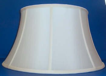 39662 White Silk Floor Lamp Shade - Adrianas Specialty Lamp Shades