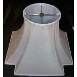63747 Beige Crimp Top Silk Table Lamp Shade - Adrianas Specialty Lamp Shades