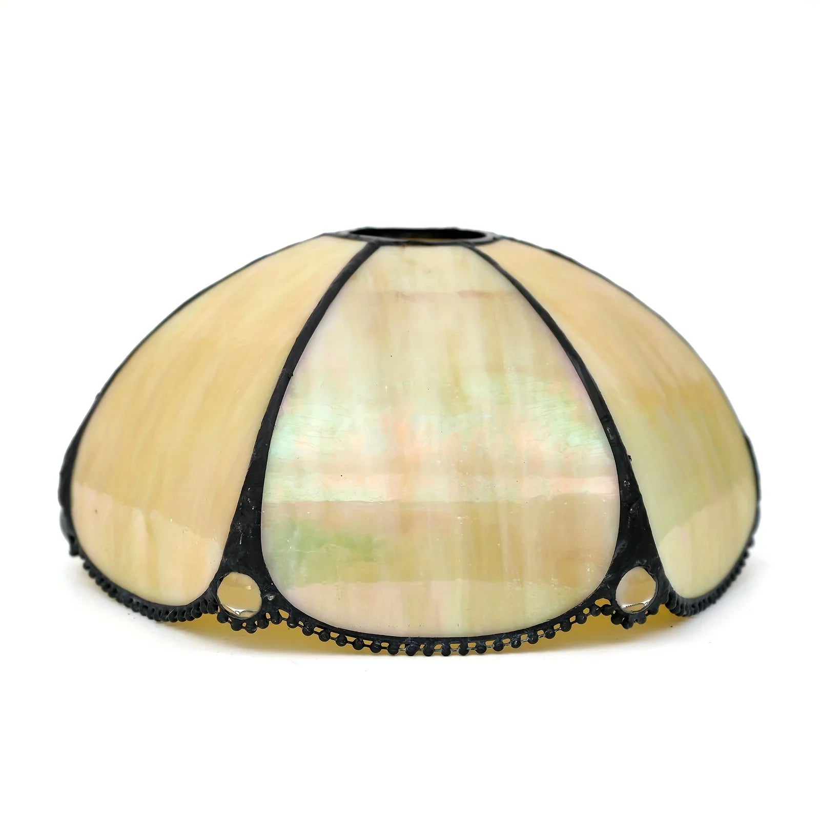 Lampshade Replacement Only, 8 Inch Stained Glass Blue Dragonfly