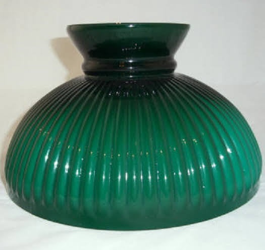 12554 Green Ribbed Shade Flair Top