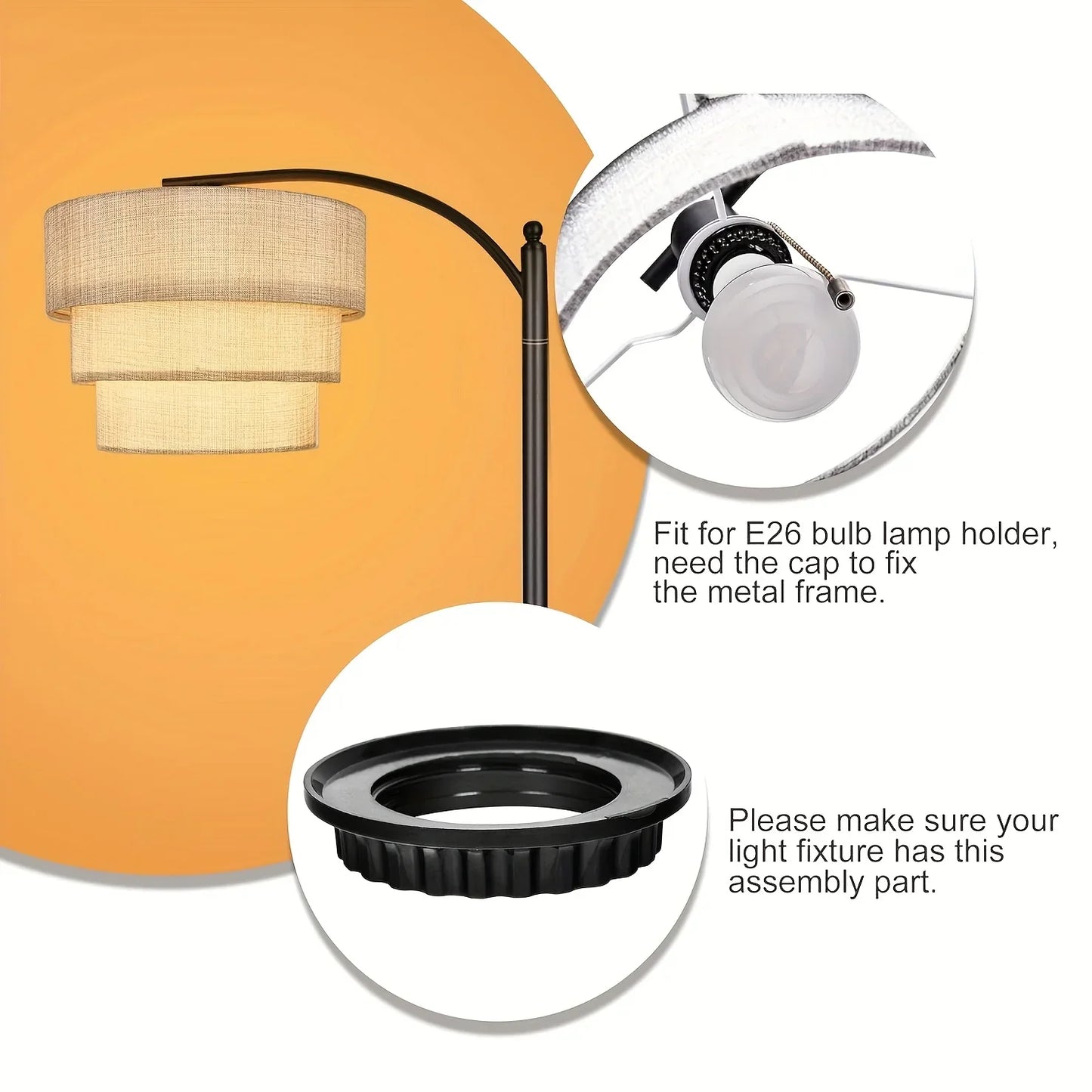 3-Layer Modern Pendant Light Cover