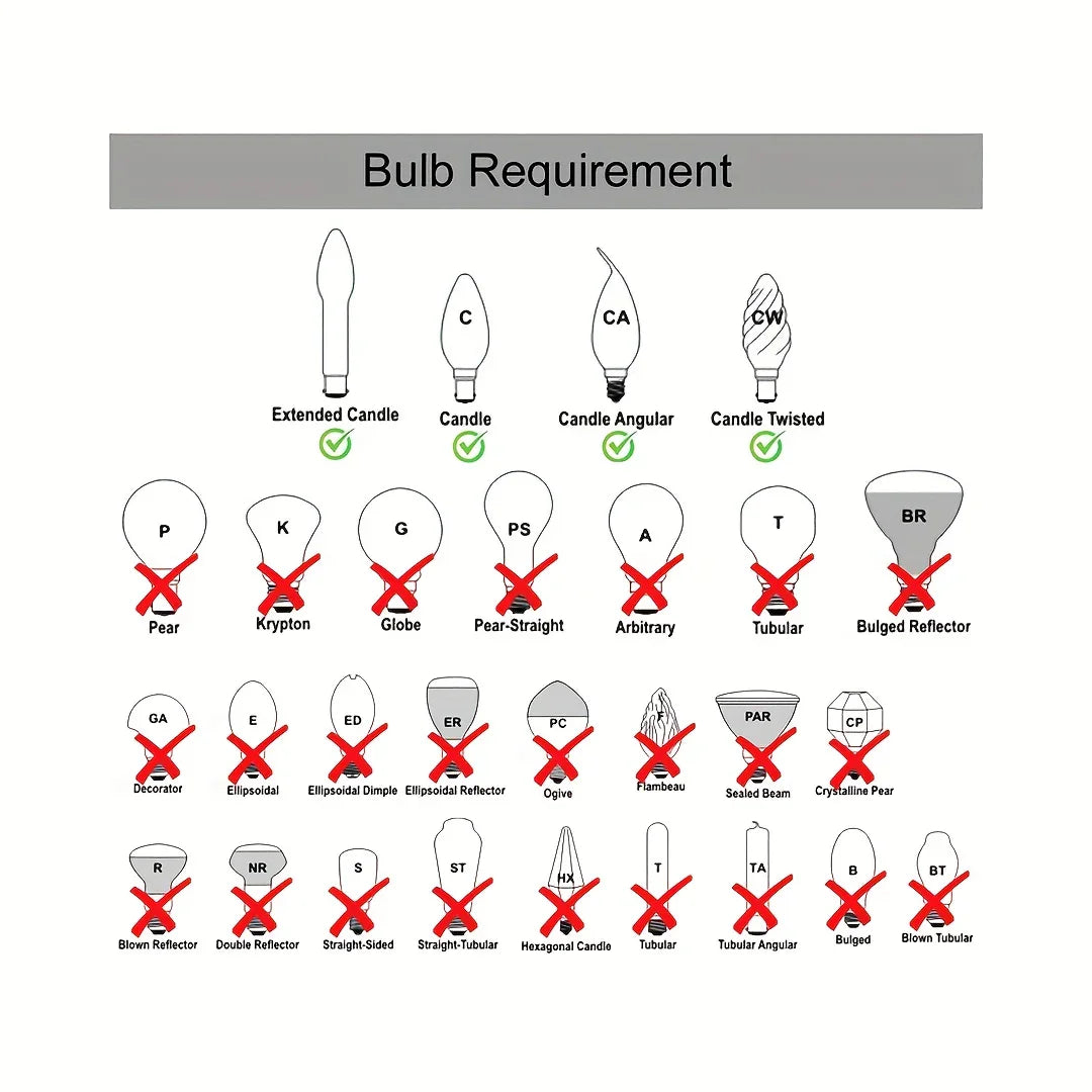 6pcs Set Modern Rustic Brown Linen Drum Chandelier Lamp Shades