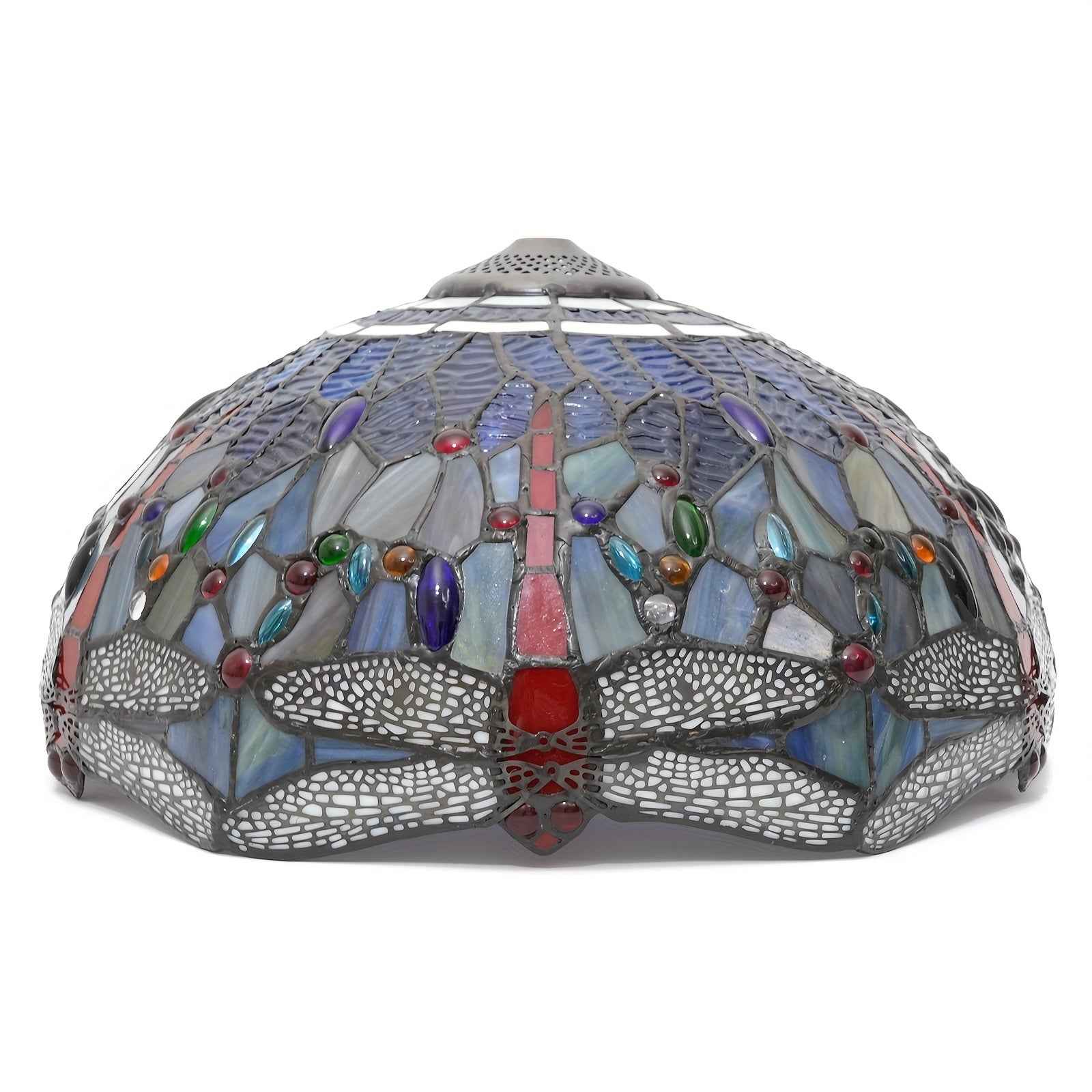 16" Tiffany-Style Stained Glass Lamp Shade