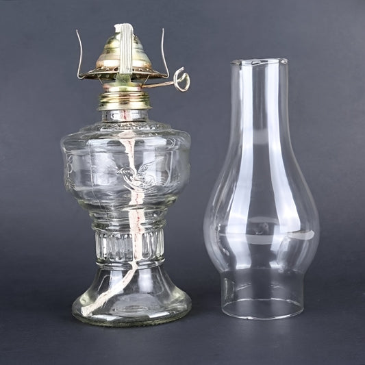 Rustic Retro Glass Oil Lamp - Adrianas Specialty Lamp Shades