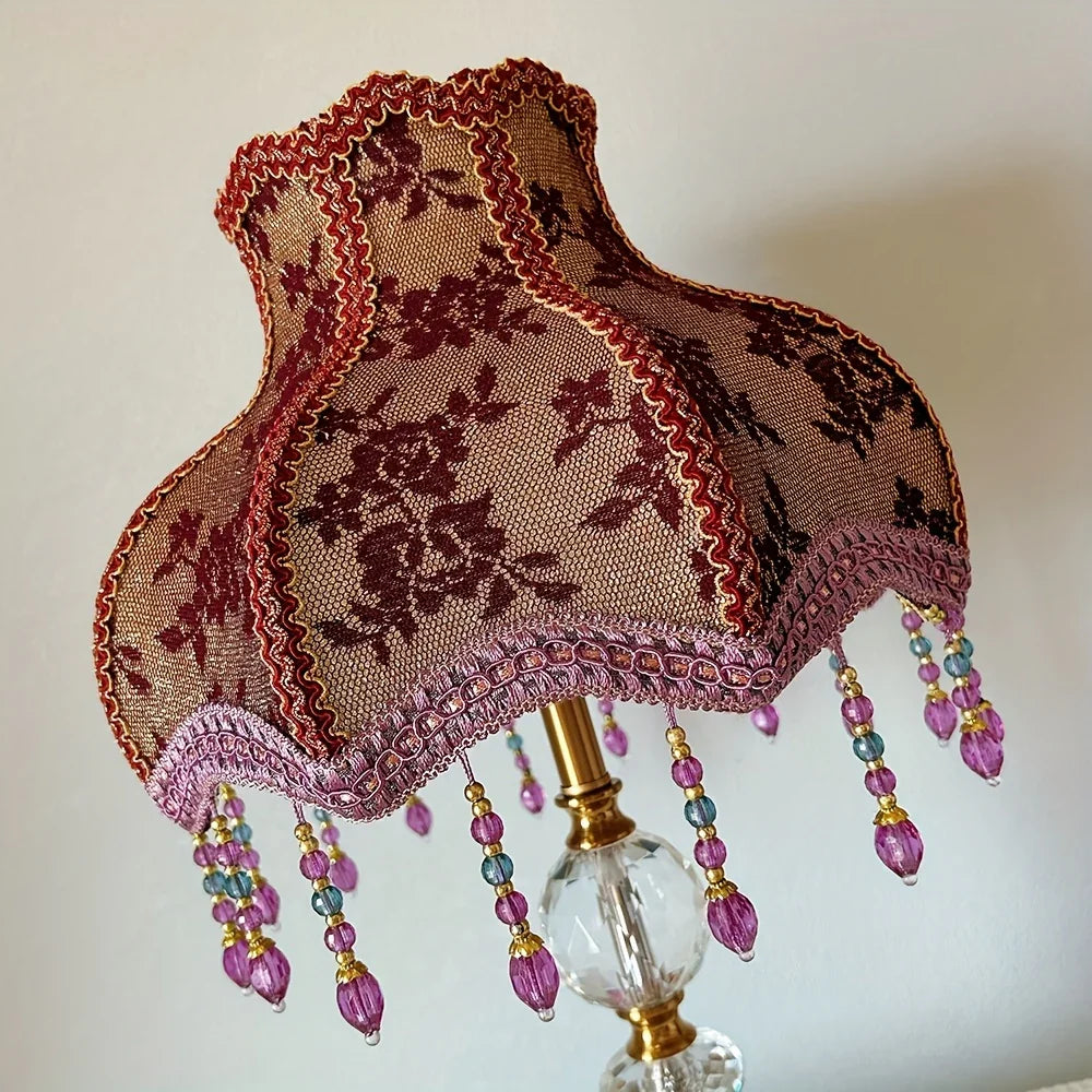 Handmade Vintage Fabric Lamp Shade