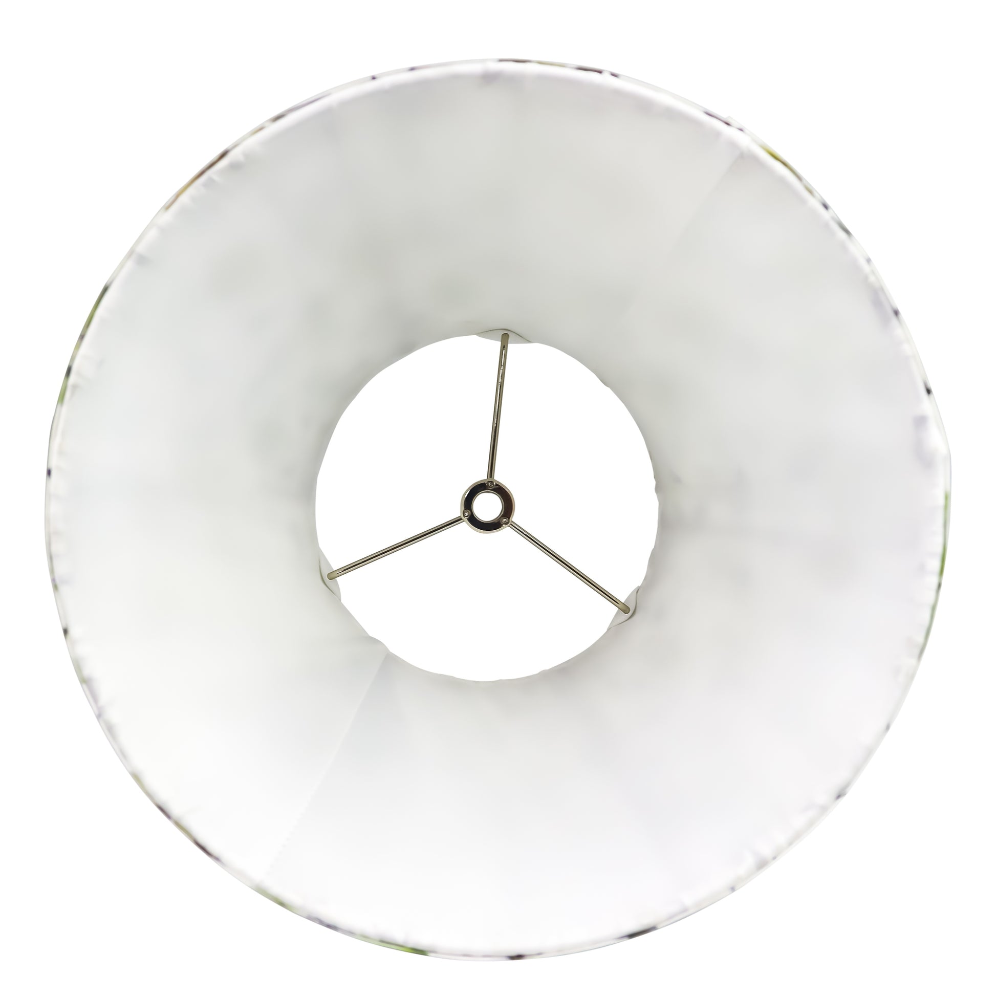 Chic Print Fabric Lamp Shade 6x10x7.5" - Satin Finish, Clock-Shaped Design for Table, Floor & Pendant Lights - Adrianas Specialty Lamp Shades