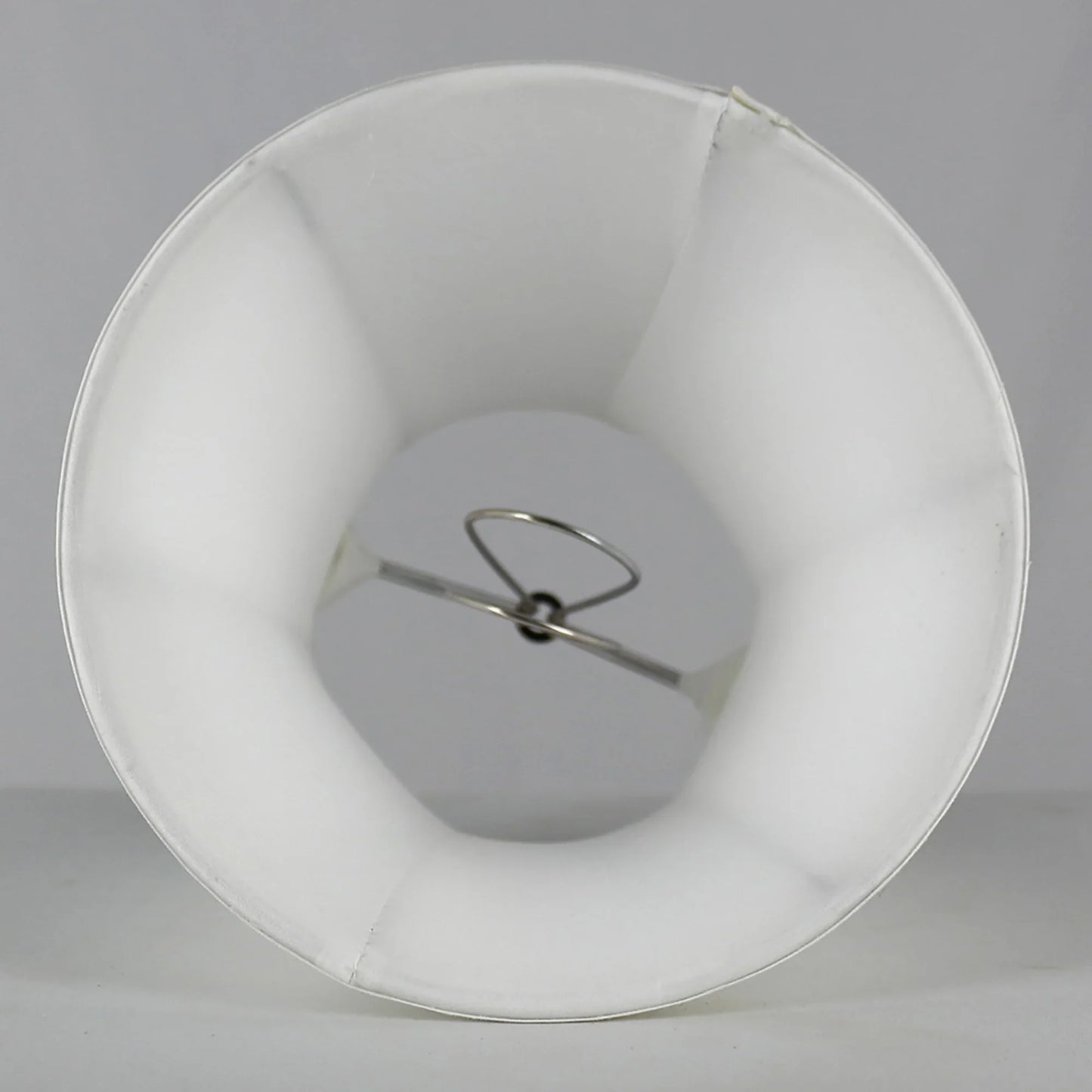 Meriville Faux Silk Clip On Chandelier Lamp Shades, 4-inch by 6-inch by 5-inch, Bell shape