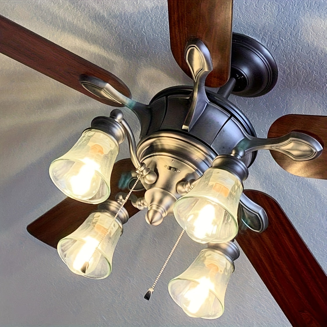 4pcs Set Clear Glass Dome Light Shades