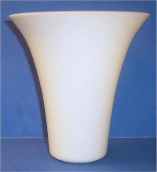 19550 White Opal Torchier Lamp Shades - Specialty Shades
