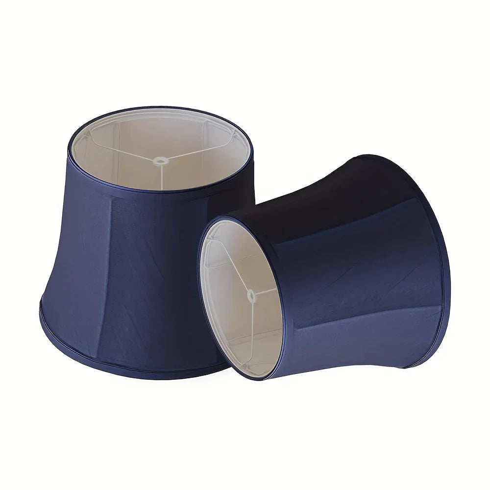 Double Royal Style Foldable Medium Lamp Shade Set of 2