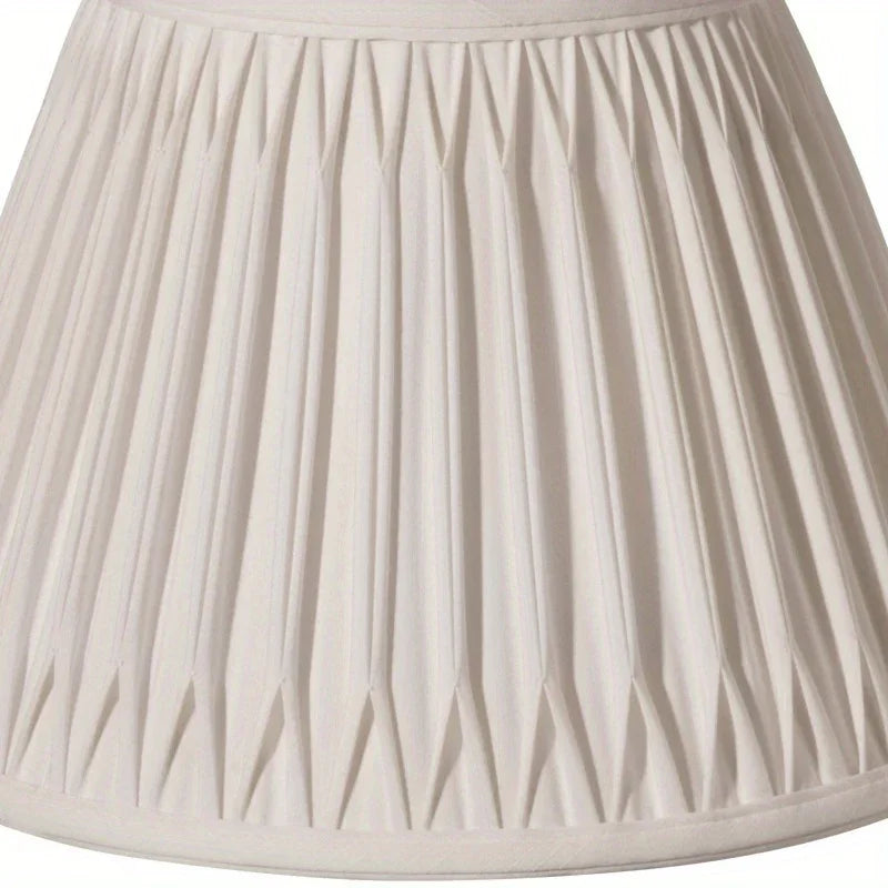 Slant Transitional Bell Double Smocked Pleat Softback Lampshade