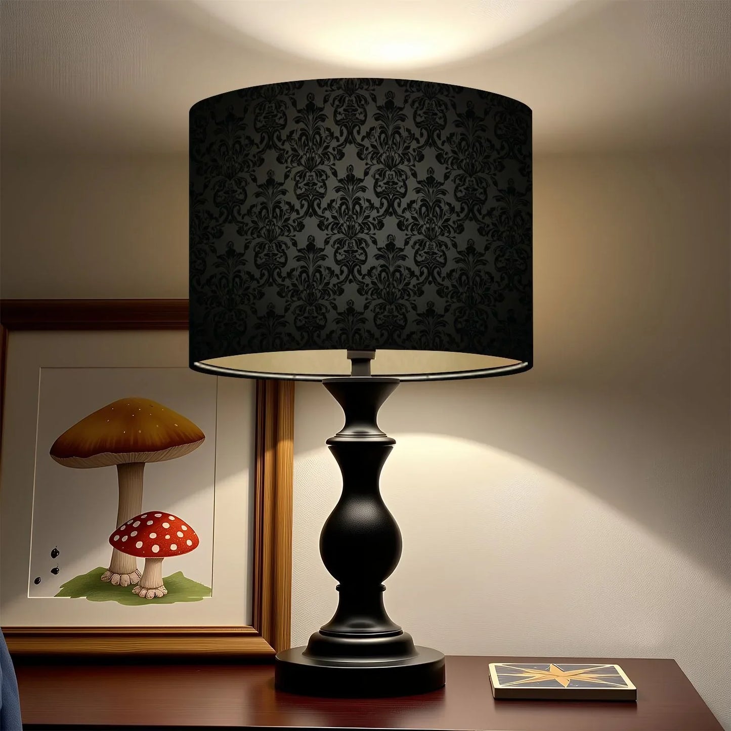 [Luxury Gothic Lampshades] 2 Pack Luxury Gothic Lampshades