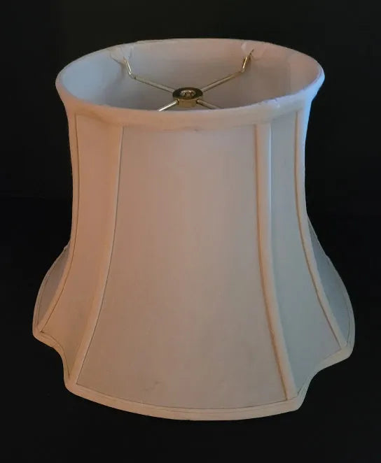 20402 - Oval Silk Lamp Shade silk lamp shade Adrianas Specialty Lamp Shades