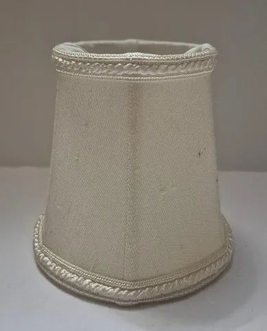 33665 Cream Silk Drum Chandelier Shades