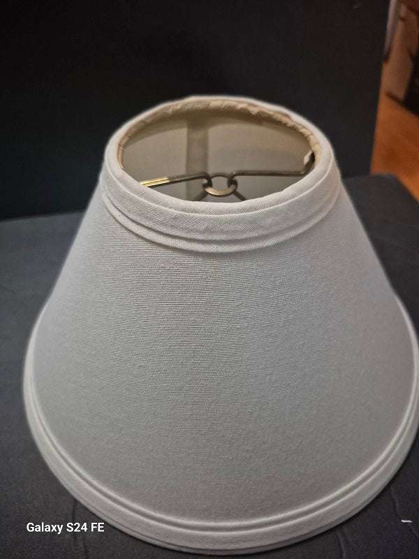 32674 Linen Standard Bulb Clip On