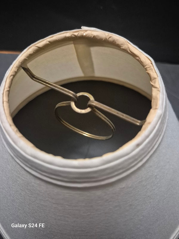 32674 Linen Standard Bulb Clip On