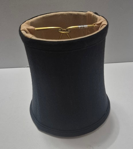 33624 Silk Black Drum Chandelier Shade