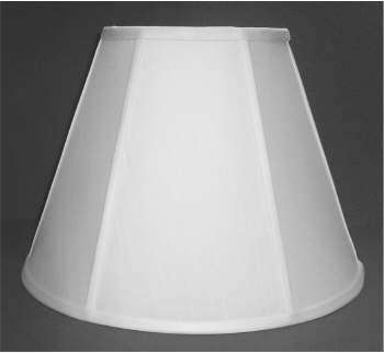 20556 Empire Box Pleat Shantung Silk Lamp Shades Lined - Adrianas Specialty Lamp Shades