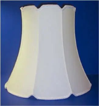 20562 V Notch Silk Uno Floor Lamp Shade - Adrianas Specialty Lamp Shades