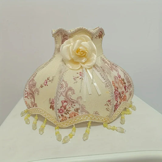 [Vintage Princess Lampshade] Silk Floral Vintage Princess Lampshade