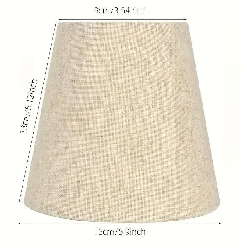 3/6pcs Modern Beige Lampshades