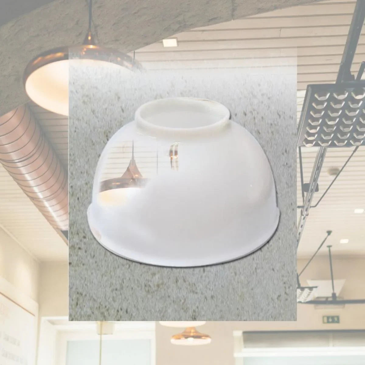 212 MAIN-1 GLP399 Gaslight Dome Milk Glass for GL48 Victorian Lights