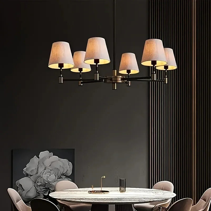 3/6pcs Modern Beige Lampshades