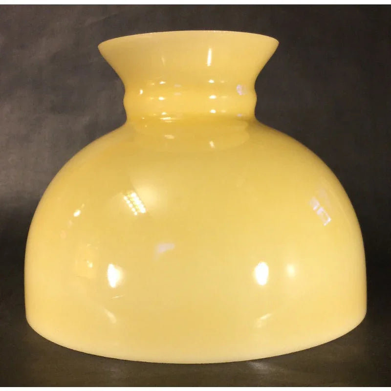 New 10and034; Opal Glass Student Lamp Shade