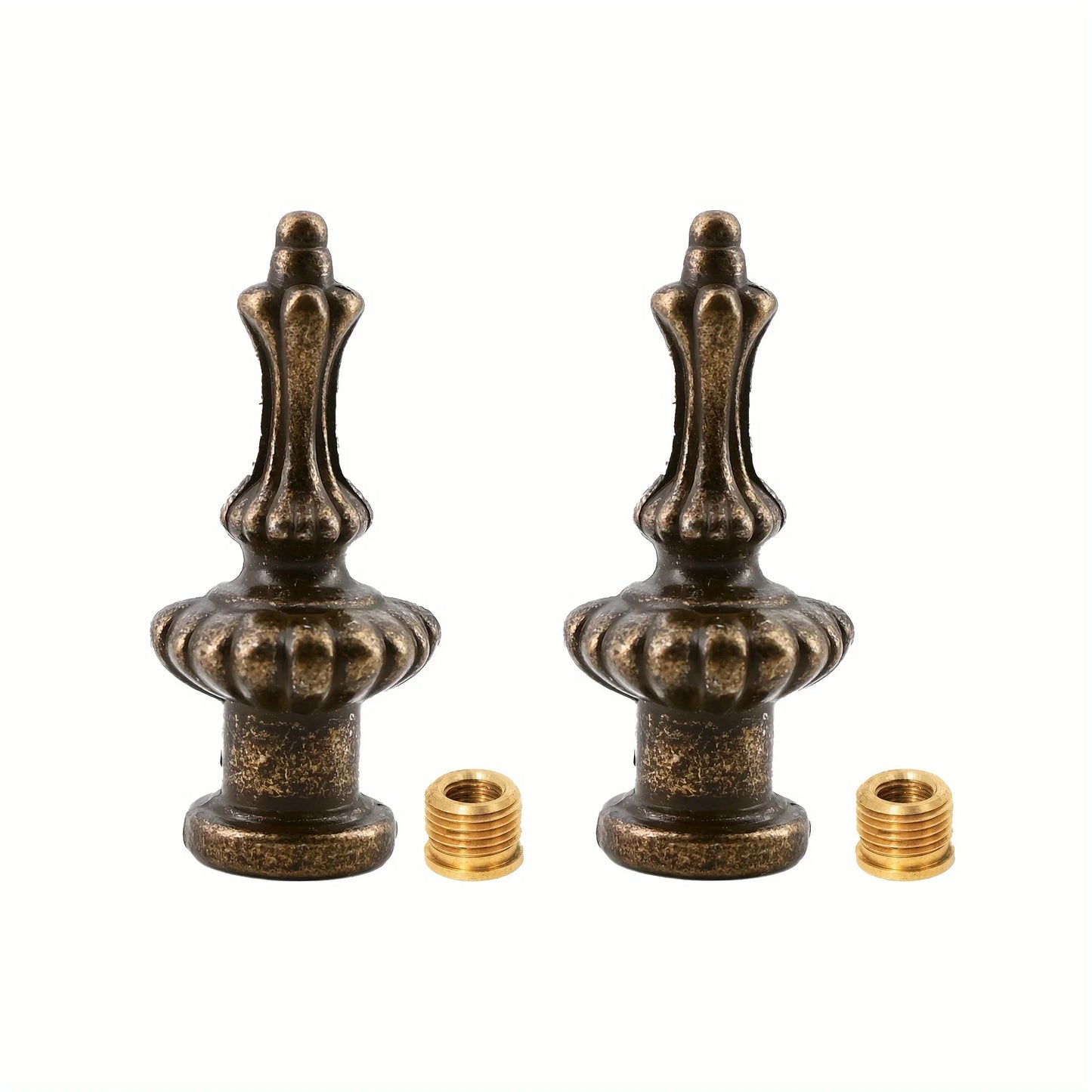 Brass Lamp Finial Cap Knob Retro Lamp Finial