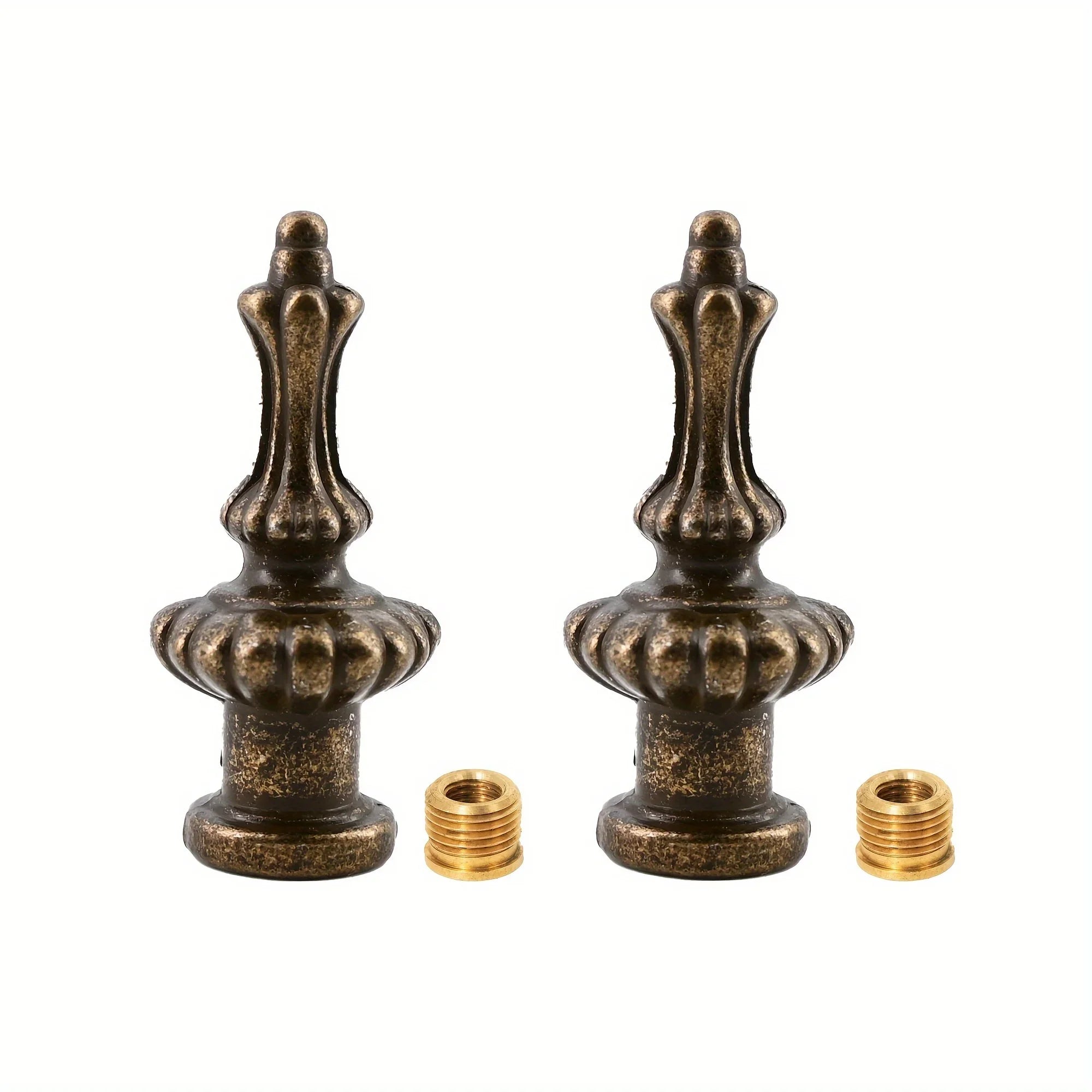 Brass Lamp Finial Cap Knob Retro Lamp Finial