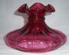 29791 Cranberry Fenton Tam O Shanter - Adrianas Specialty Lamp Shades