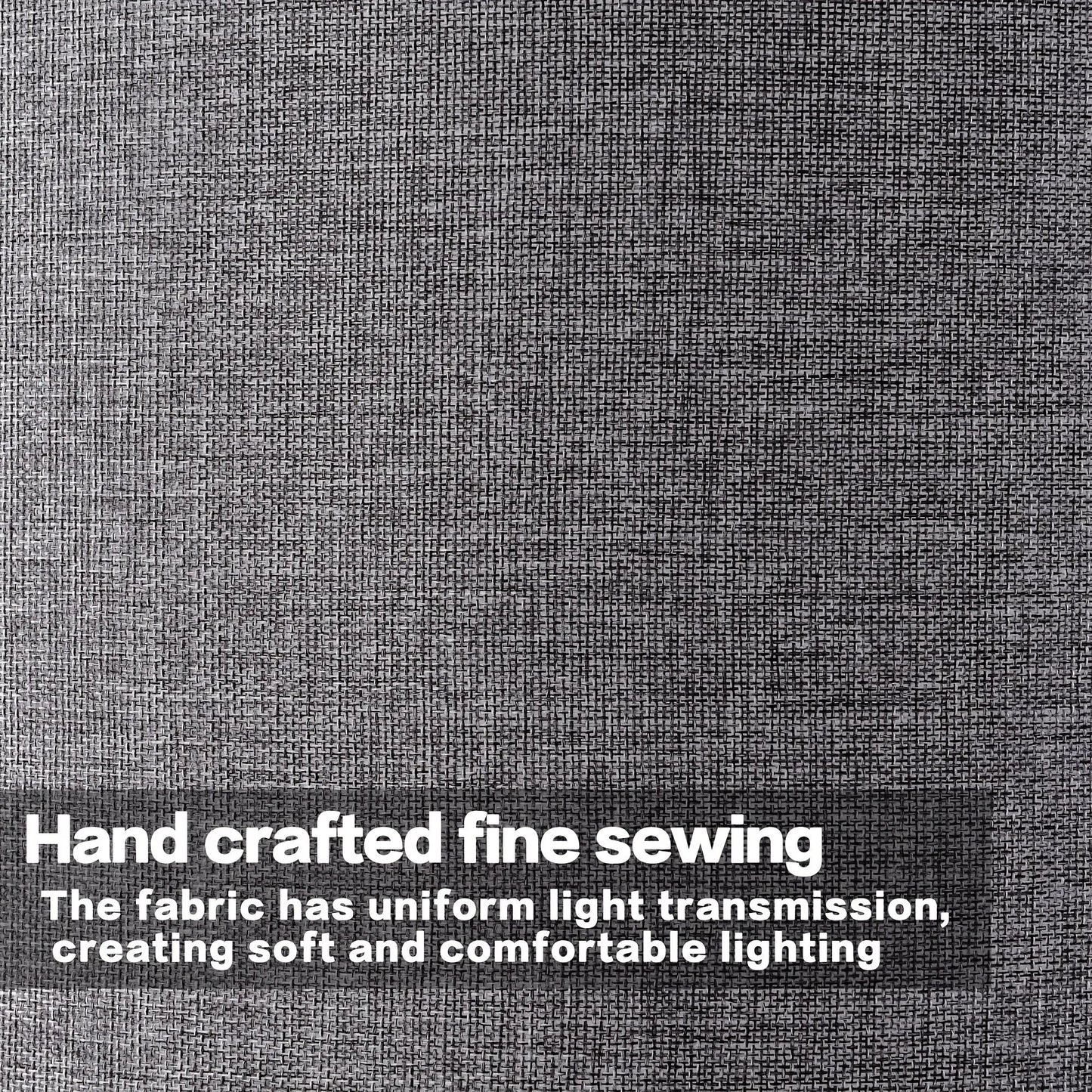 Grey Drum-Shaped Lampshade - 13x13x10 Inches Spider Fitter Traditional Table and Bedside Lampshade - Modern Alternative to GO&SO