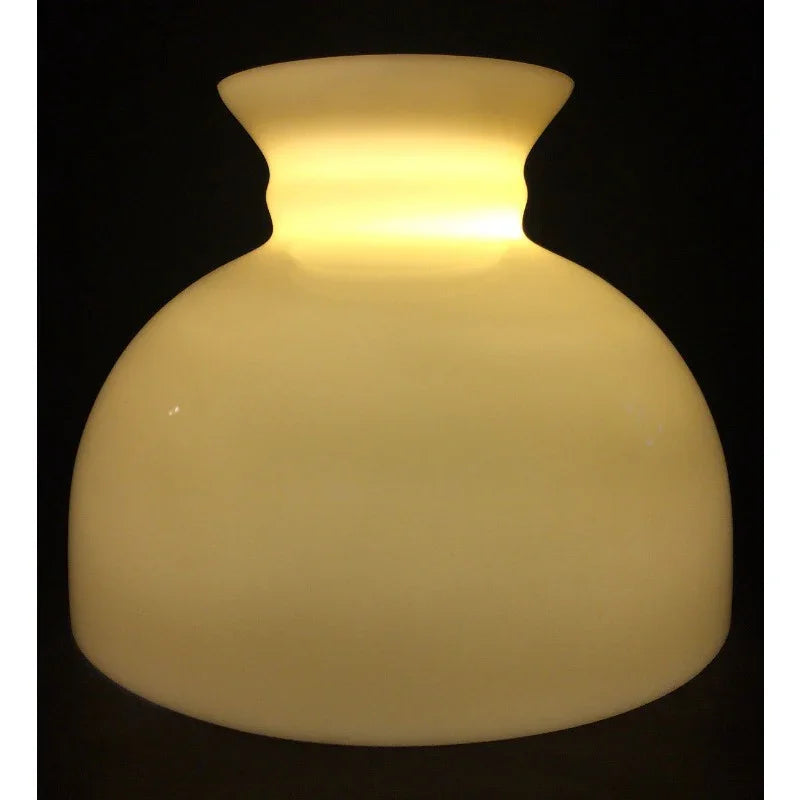 New 10and034; Opal Glass Student Lamp Shade