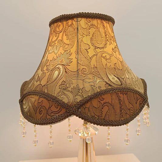 Ornate Bell-Shaped Lampshade